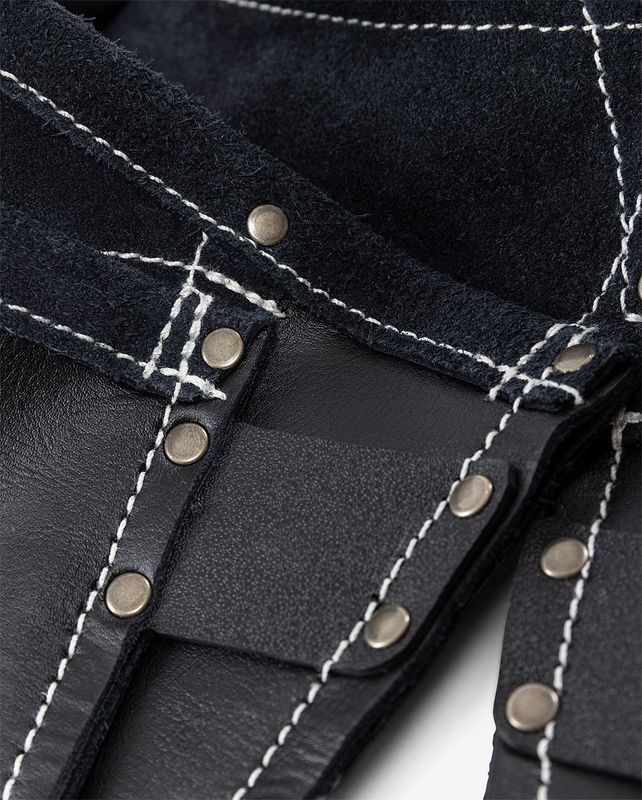 Snikki 9336 LTHR Verktygsbälte Svart ONESIZE