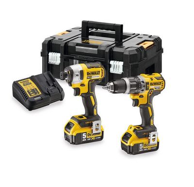 DeWalt DCK266P2T Combokit 18V XR  TSTAK (2x5,0Ah)