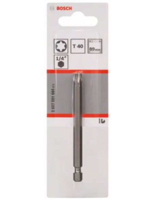 Bosch skruvbits extrahård T40 89 mm 1 st