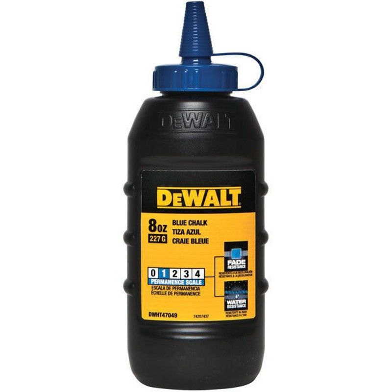 DeWalt DWHT47049-9 Blue Chalk Refill 226G