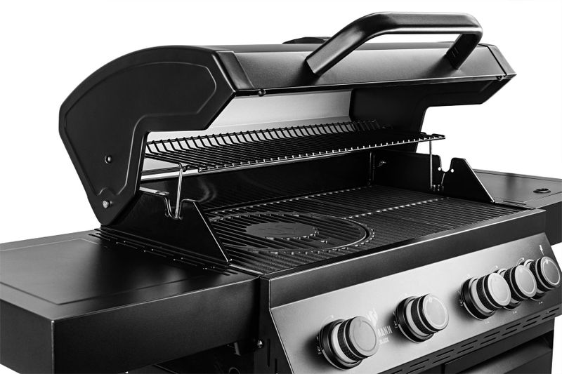 Landmann Cool Black Classic 4.1 gasolgrill med kokplatta