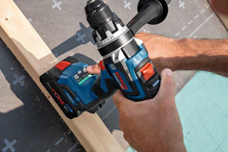 Bosch GSB 18V-150 C Slagborrmaskin 18V BITURBO (Utan batteri)