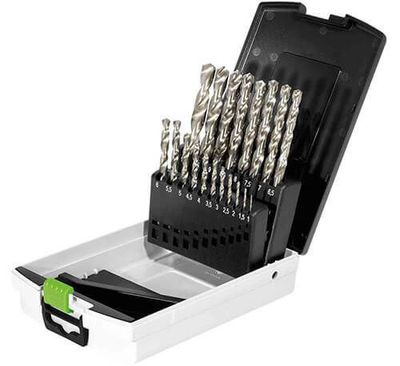 Festool Borrbox HSS D 1-10 (19-delar)