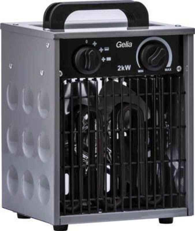 Gelia Värmefläkt Bygg 2Kw 230V IP24 1000-200W
