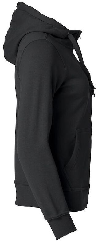 Clique Basic Hoody Full Zip Dam – Mjuk Hoodie med Dragkedja