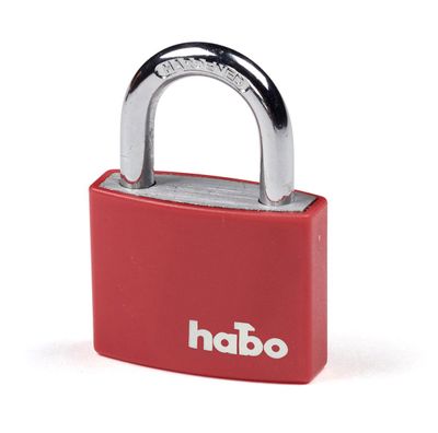 Habo Hänglås 703-40 Röd SB