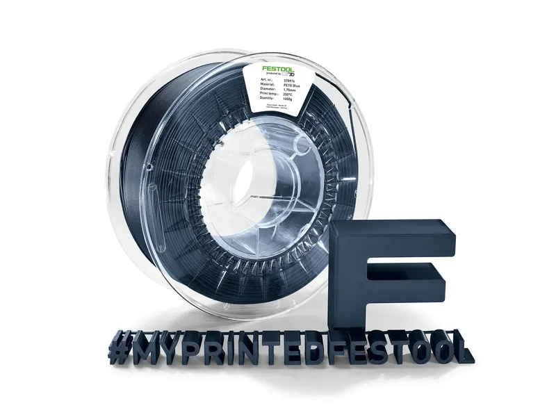 Festool Filament FIL-BL PETG 1,75 mm 1 kg blå