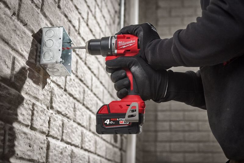 Milwaukee M18 BLPDRC-0X Kompakt Slagborrmaskin 18V (Utan batterier)