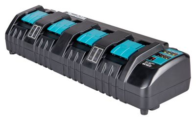 Makita DC18SF 4-portsladdare för 14,4-18V batterier