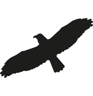 Habo Symbol Fågelskugga 210x130mm SB