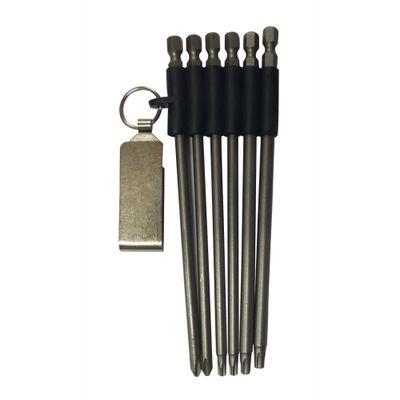 Bitssats 150 mm Torx och PH 6 delar