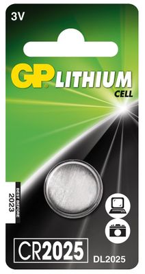Gelins-KGK knappcell GP CR 2025/1-PACK