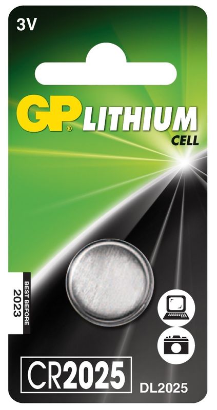 Gelins-KGK knappcell GP CR 2025/1-PACK