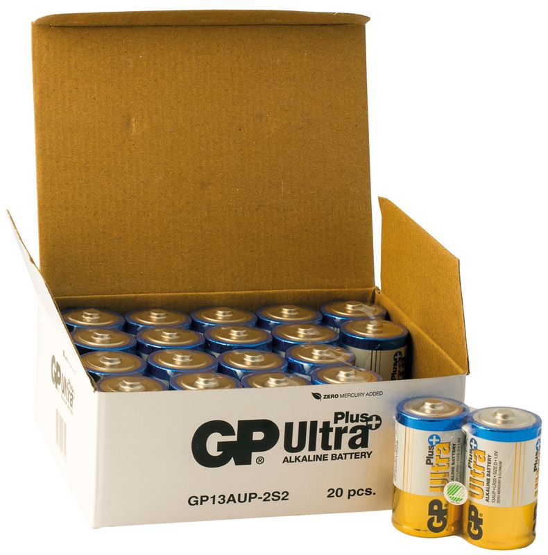 Gelins-KGK batteri GP D/24-PACK bulk LR20/D ultra plus