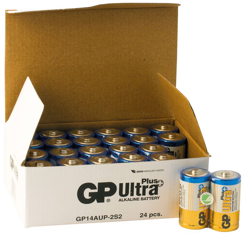 Gelins-KGK batteri GP C/24-PACK bulk ultra plus