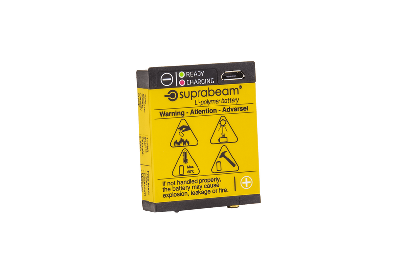 Suprabeam batteri 113545 med USB 1400 MA passar S2/S3/S4