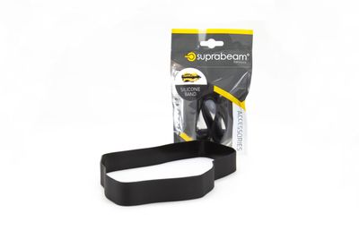 Suprabeam pannband i silikon svart passar V3
