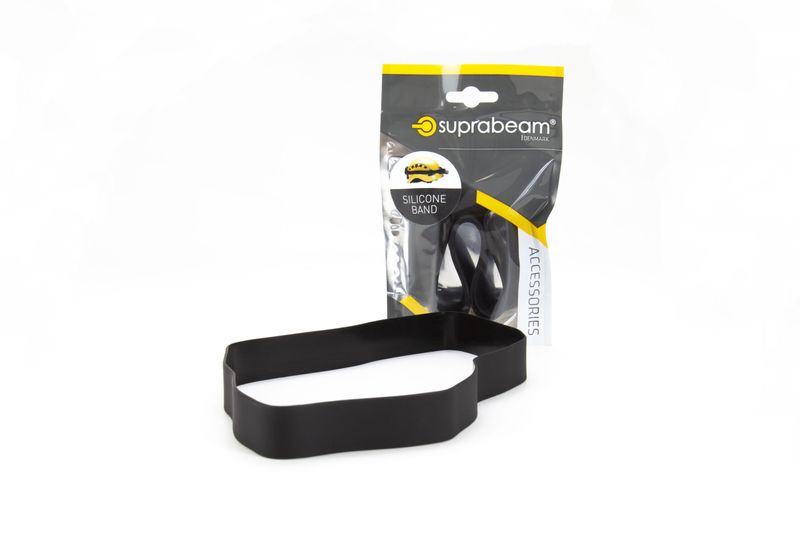 Suprabeam pannband i silikon svart passar V3