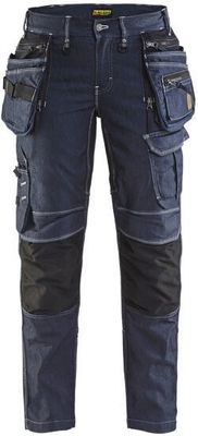 Blåkläder Hantverksbyxa 79901141 Marin/Svart Dam