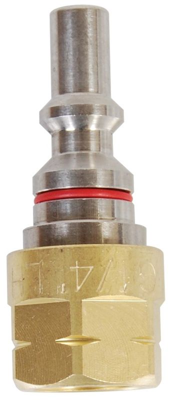 Gelins-KGK insticksnippel 1/4" LH ac/pro DI 1/4 LH ac/pro