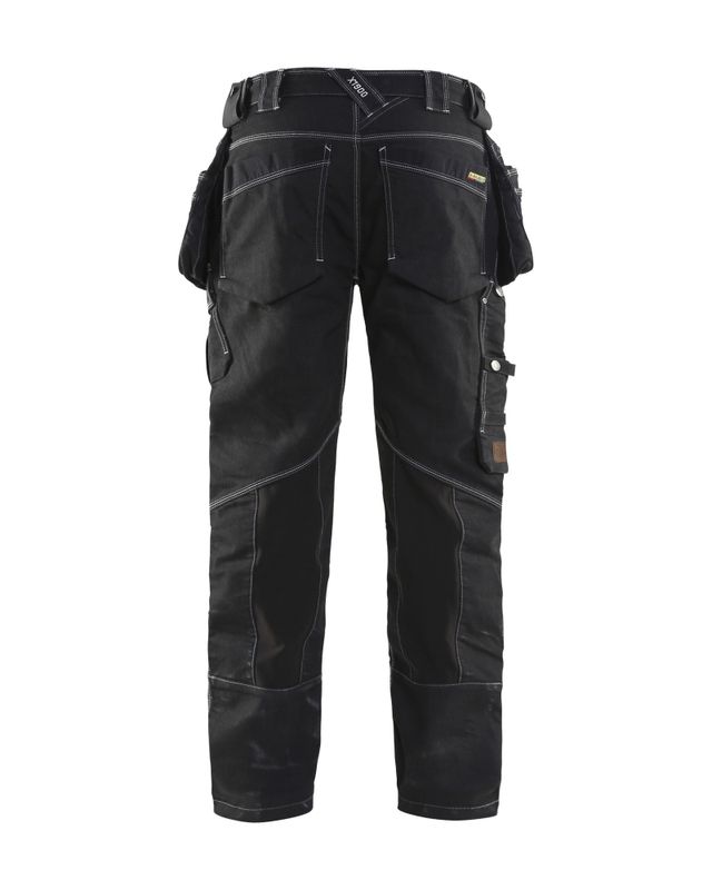 Blåkläder Hantverksbyxa X1900 1990 1141 Svart bakifrån