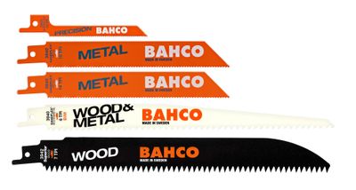 Bahco Tigersågbladssats trä & metall 5-P