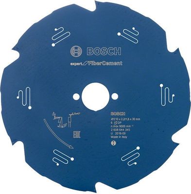 Bosch Cirkelsågsklinga 210x30x2,2mm 6T EXPERT FOR FIBER CEMENT