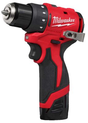 Milwaukee M12 BLDDRC-202C Borrskruvdragare 12V (2x2,0Ah)