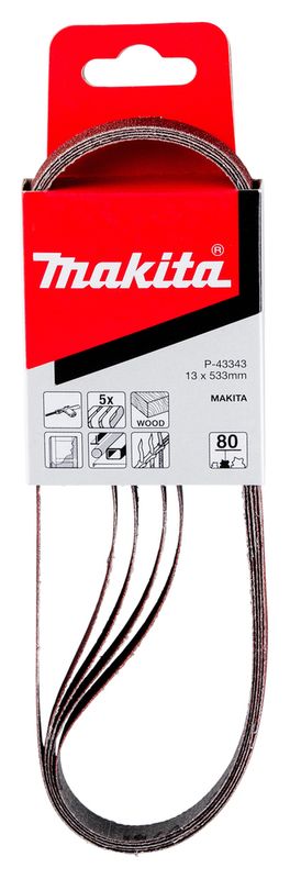 Makita Slipband 13x533mm 9032 5st