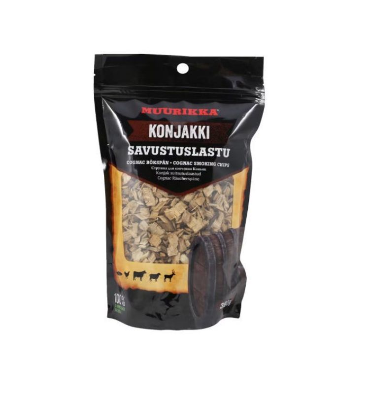 Muurikka Rökspån Cognac 360g