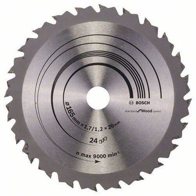 Bosch Sågklinga 165x20mm T24 SPEEDLINE WOOD