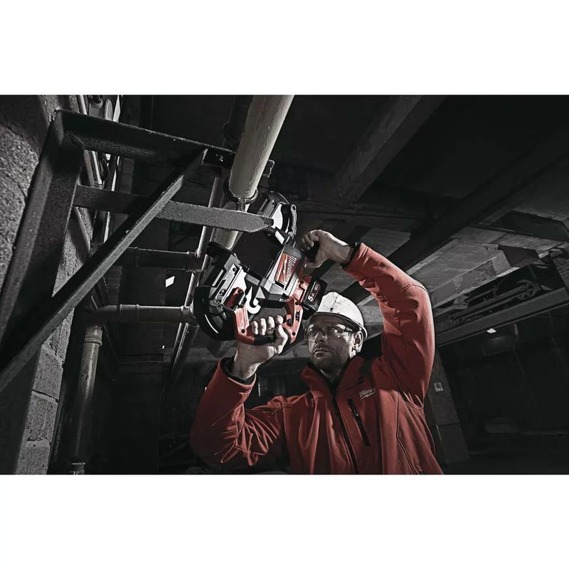 Milwaukee M18 CBS125-502C Batteribandsåg 18V (2x5,0ah)