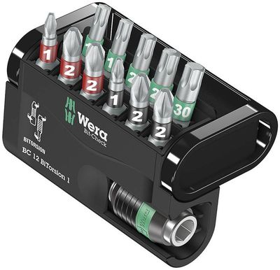 Wera Bitssats Bit-Check12 BiTorsion 12-delar