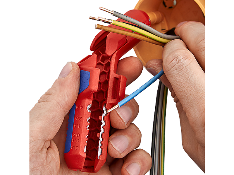 KNIPEX ErgoStrip Kabelskalare/Avisoleringsverktyg