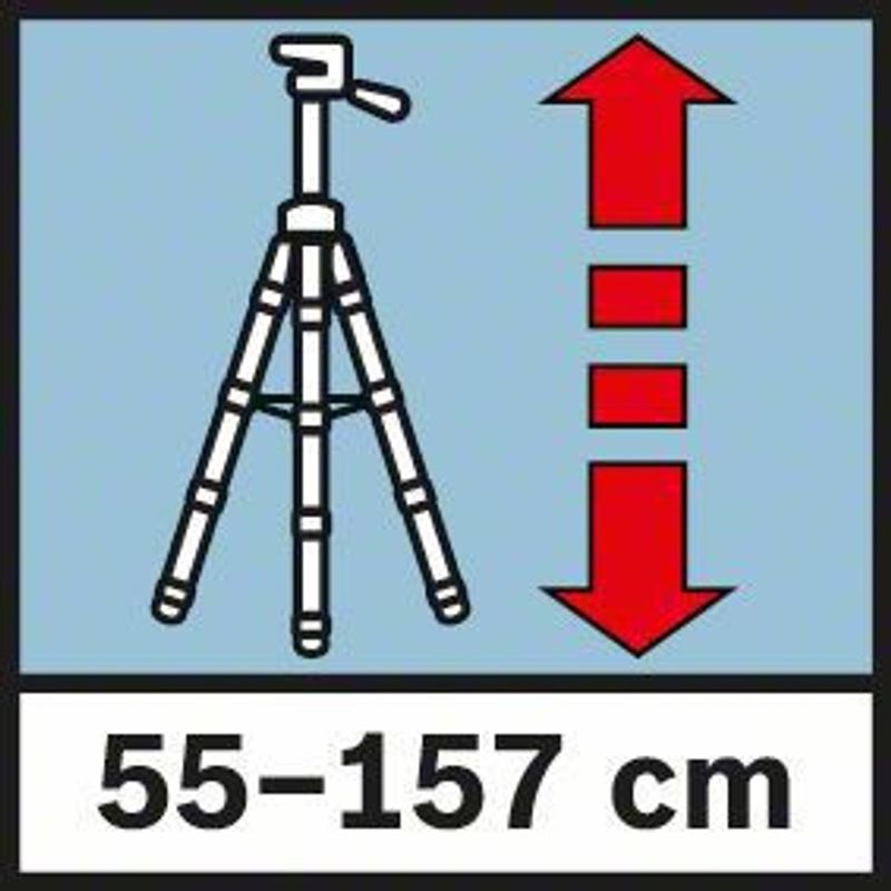 Bosch BT 150 Laserstativ (55-157cm)