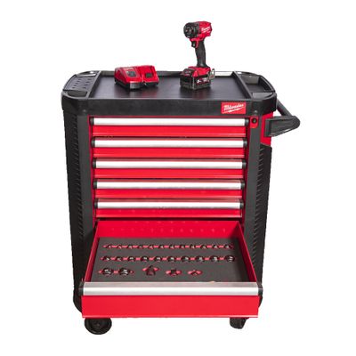 Milwaukee 246-dels TOOLGUARD™ fylld verktygsvagn 78cm