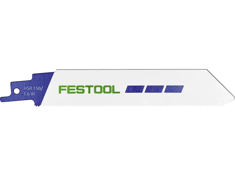 Festool Tigersågblad METAL STEEL/STAINLESS STEEL HSR 150/1,6 BI/5 5-pack