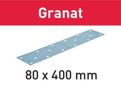Festool Slippapper STF 80x400 GR/50 Granat