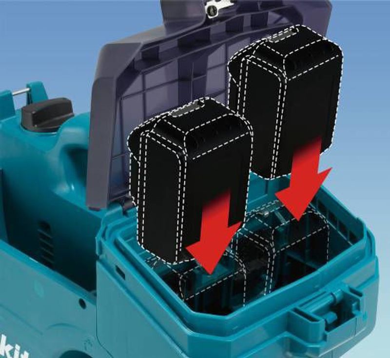 Makita DHW080ZK Högtryckstvätt LXT® 2x18V 80 bar (utan batteri)