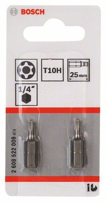 Bosch Security-Torx 25mm skruvbits extrahård 2st