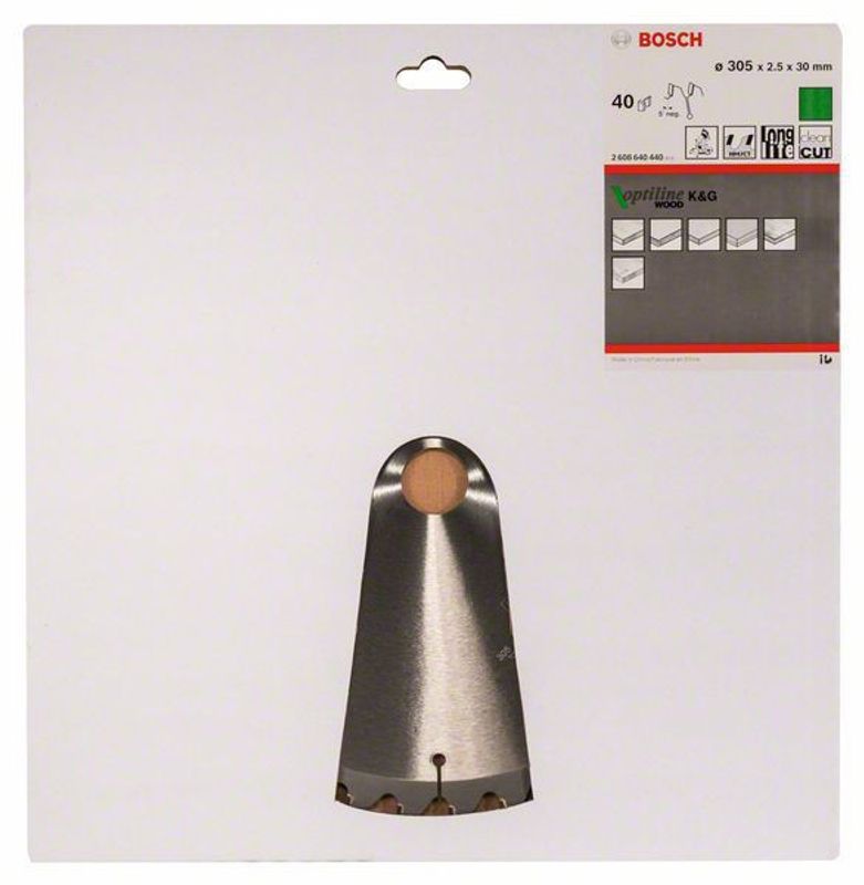 Bosch Sågklinga 305mm 40T (Universalklinga Trä)