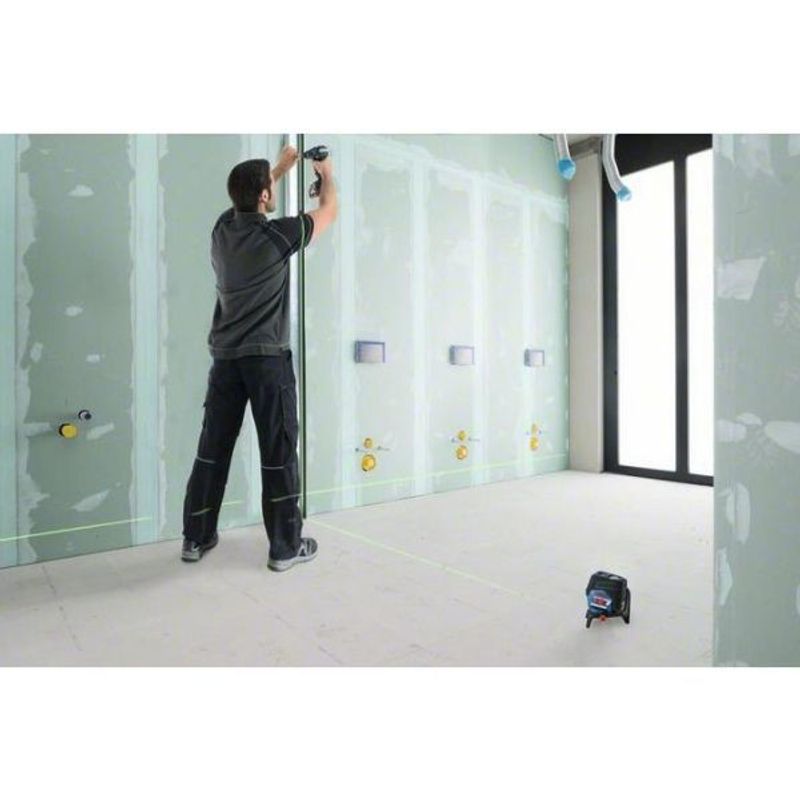 Bosch GCL 2-50 CG Kors-/Linjelaser Grön 12V (Utan batterier)