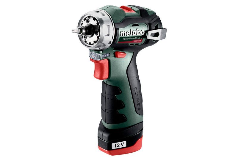 Metabo PowerMaxx BS BL Q Batteridriven borrskruvdragare 12V (2x2,0ah)