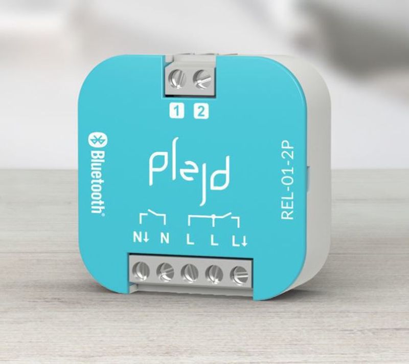 Plejd Relä 2-pol 13a mesh bluetooth REL-01-2P