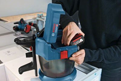 Bosch GAS 18V-10 ACC Dammsugare 18V (Utan batterier)