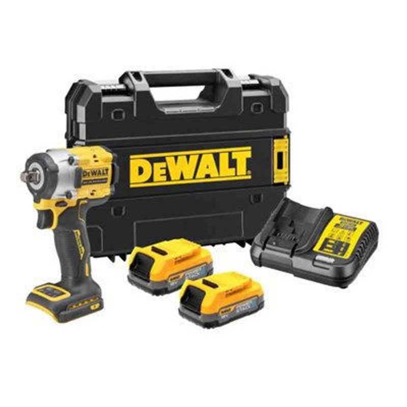 DeWalt DCF921E2T Mutterdragare 18V XR  2 x Powerstack TSTAK
