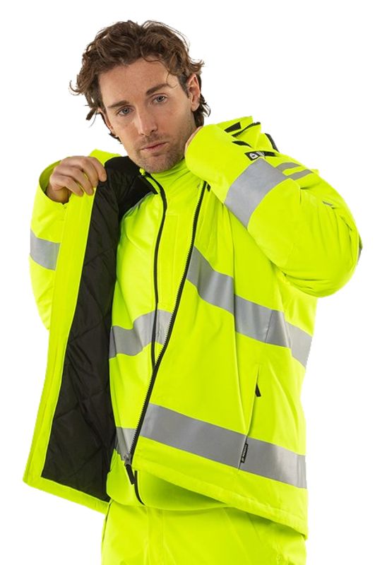 Fristads Varsel Green Vinterjacka Stretch 4682 GLPS Klass 3