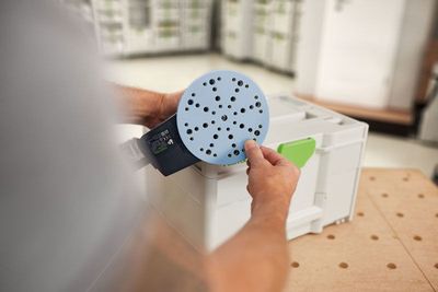 Festool Festool Slippappers-Systainer³ SYS-STF D150 GR-Set Granat