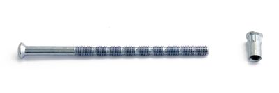 Habo Skruv M Nippel M5 4-90-8 Elzink SB