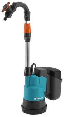 Gardena 14602-20 Pump för regnvattentunna 2000/2 18V P4A Set (2,5Ah batteri + standardladdare